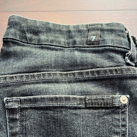 7 For All Mankind kimmie straight leg jeans size 30. Excellent - Picture 3 of 11